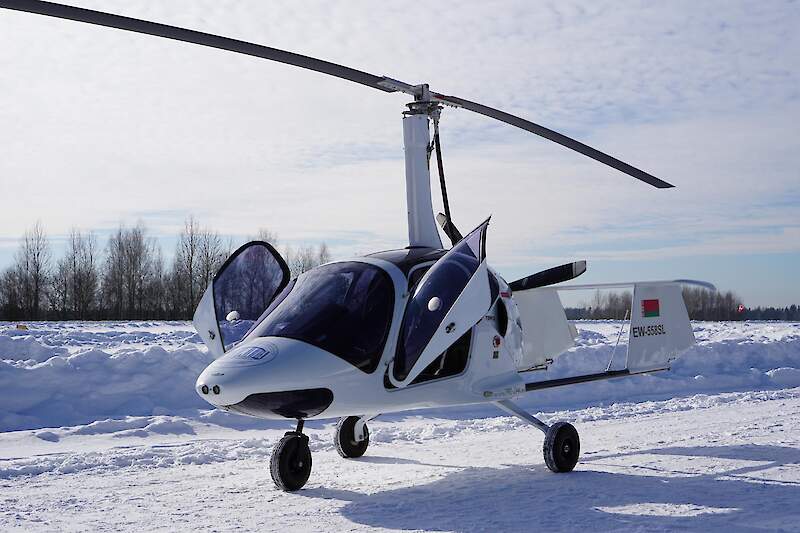 Ultralight manned aircraft TERCEL GYROPLANE